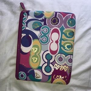 Coach iPad case